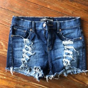 Jean shorts